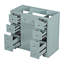 Base de meuble-lavabo simple 35,60 po seulement-100138891
