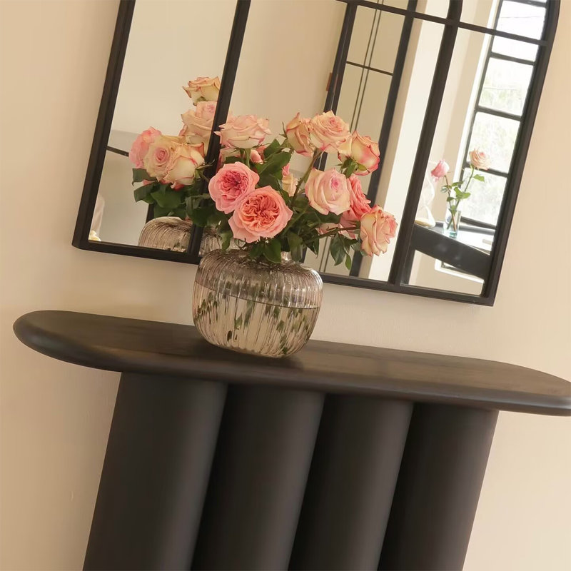 Console Modern Minimalist, H 33,46 po x l 39,37 po x P 11,81 po, Noir
