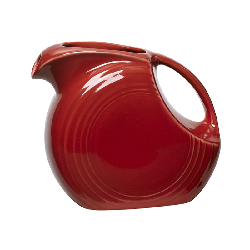 Grande carafe à disque Fiesta 67 oz, Rouge écarlate