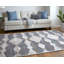 Tapis bohémien et éclectique en polyester Caide-1768805813