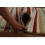 Tapis indien rayé Gabbeh 5 x 8