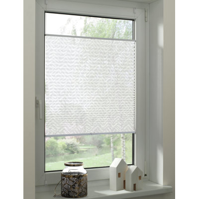 Cordless Semi Sheer Pleated shade