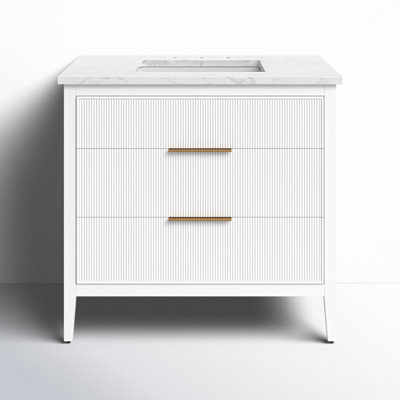 Bilroy 36" Oak Single Bathroom Vanity