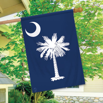 Drapeau de South Carolina Palm Tree House
