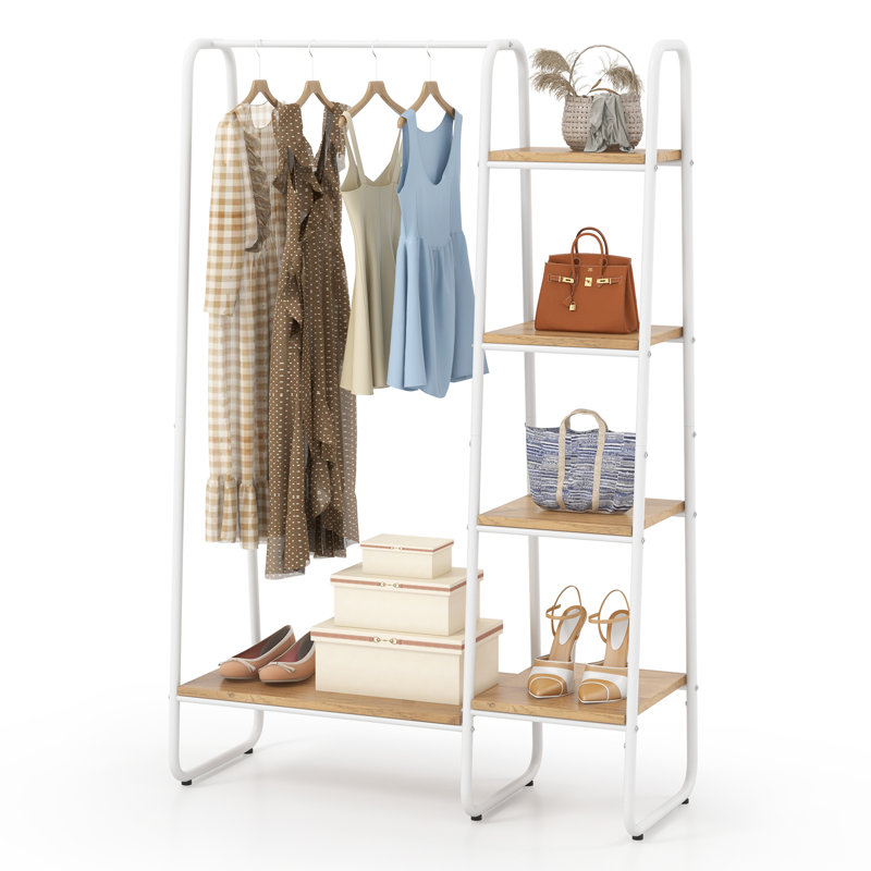 Brileys 39'' Clothing Rack, White