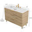 Meuble-lavabo de salle de bain 48 po avec lavabo AMara-241761348-241761347