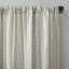 Archaeo Cassidy Slub Stripe 100% Cotton Semi-Sheer Rod Pocket Curtain Panel-2012169699-2012169696