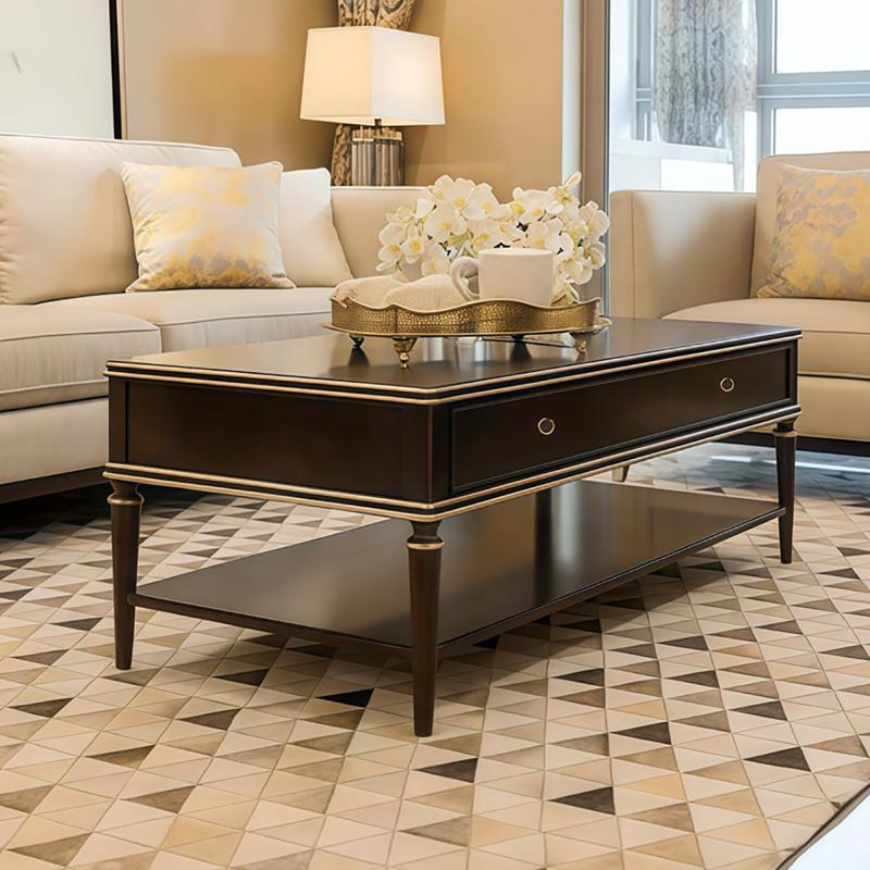 Table basse légère, luxueuse, simple et moderne