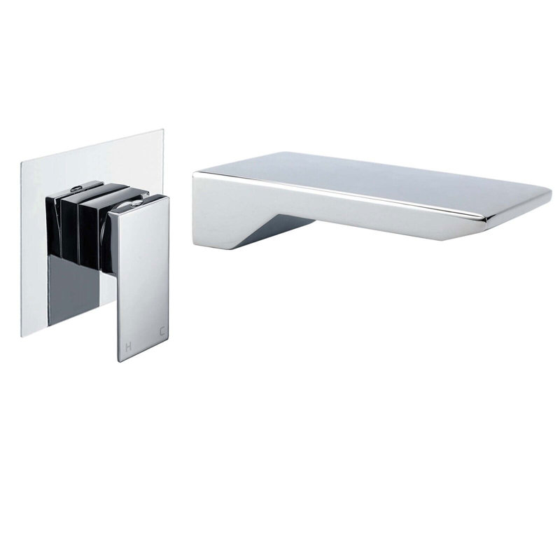 Chrome Waterfall Mono Basin Mixer Tap