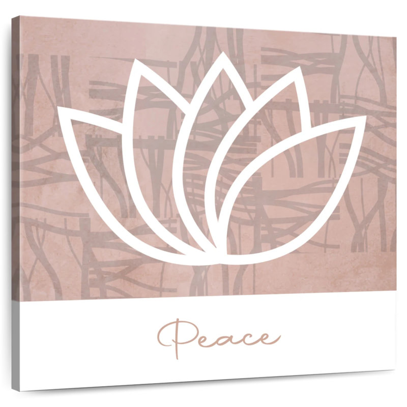 Peace Lotus, 30" H x 30" W