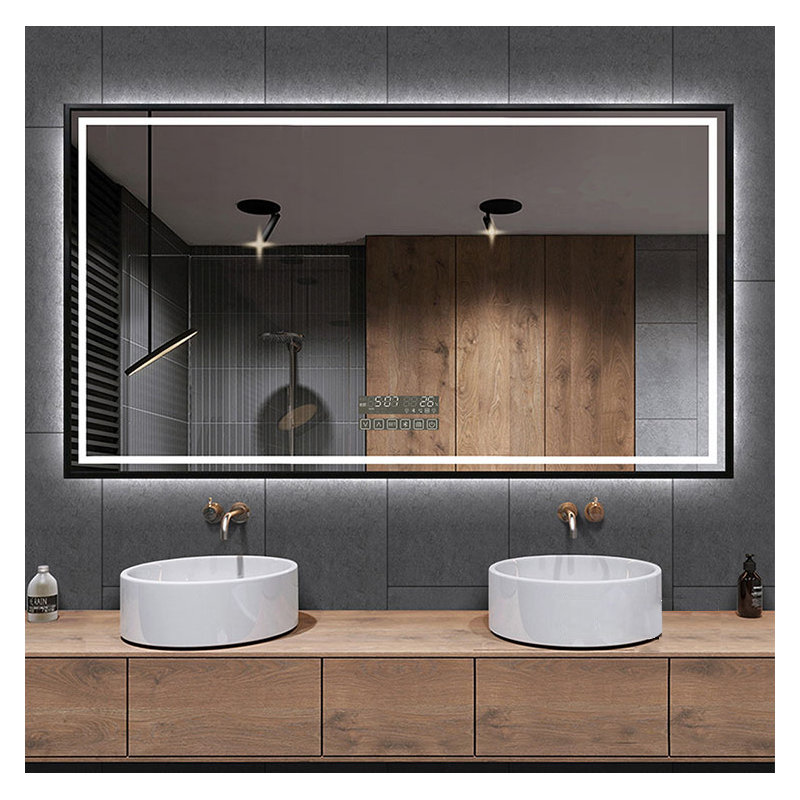 Miroir de salle de bain Esbeydi, 32 po x 60 po