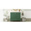 Rangement de salle de bain moderne, 36 po, structure en pin massif, 3 tiroirs, lavabo en céramique, armoire polyvalente, pin, porte à fermeture en douceur-753430870