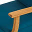 Fauteuil club Blue Wood-2531989