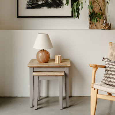 Doria Solid Wood Nesting Tables