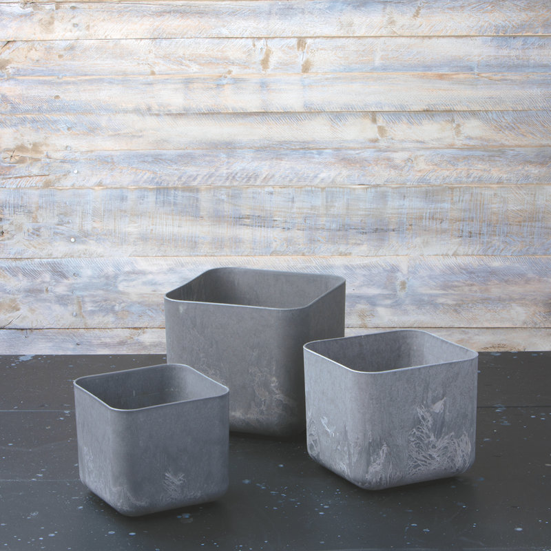 Eziah Planter Box, Gray
