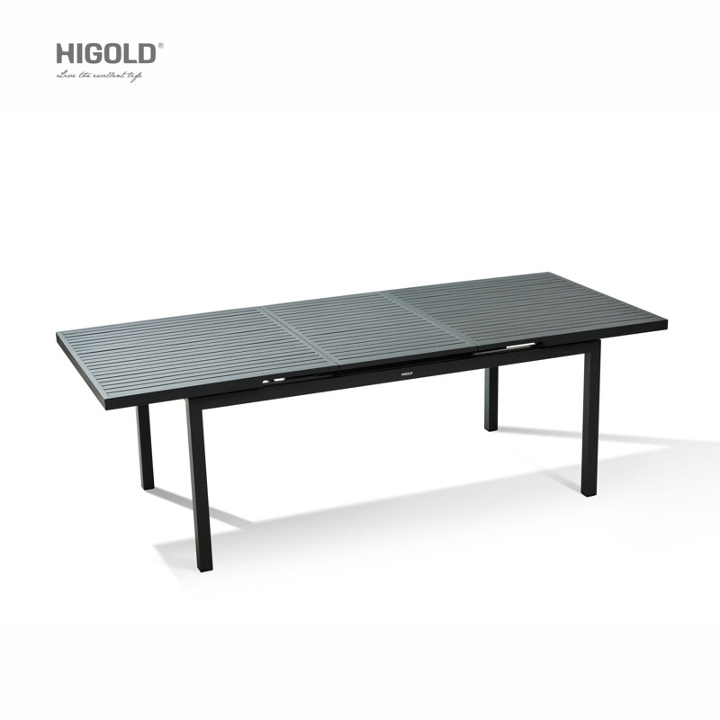 Heck Rectangular 8 - Person 95.7" Long Aluminum Dining Set