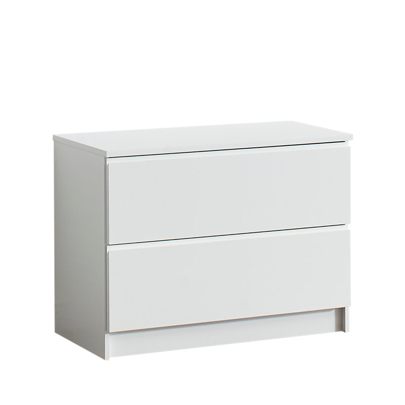 Devi White Wood Closet System, White