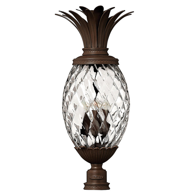 1 -Light Hardwired Lantern Head, Copper Bronze, 29.5" H x 12.5" W x 12.5" D