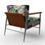 Fauteuil rembourré Brieaddy - Floral-1402496074