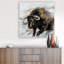 Gold Bull - peinture sur toile tendue-1956068296