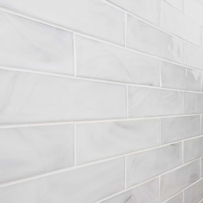 Alisa 3x12 Polished Subway Glass Tile
