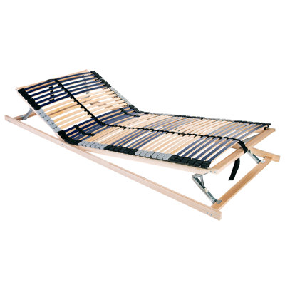 Slatted Bed Base with 42 Slats 7 Zones Frame Multi Sizes Multi Models