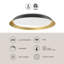 Plafonnier encastré à DEL 1 lumière 23,125 po Jasper-68127527