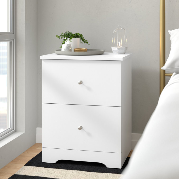 Blaklee 23.6" 2 Drawer Nightstand