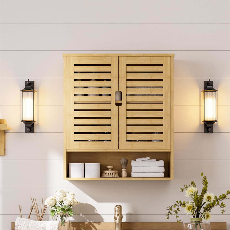 Aaleeyah Bathroom Cabinet, Beige