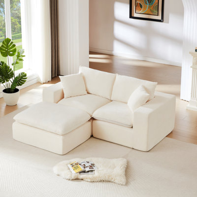 Canapé d'intérieur, canapé avec accoudoirs pour la maison