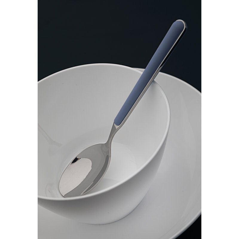 4 Pcs American Spoons Fant. Turtle-Dove, Cobalt
