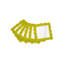 Sunflower Scallop Cocktail Napkin-381476531