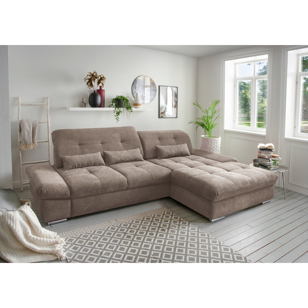 Ecksofa Portwood mit Bettfunktion