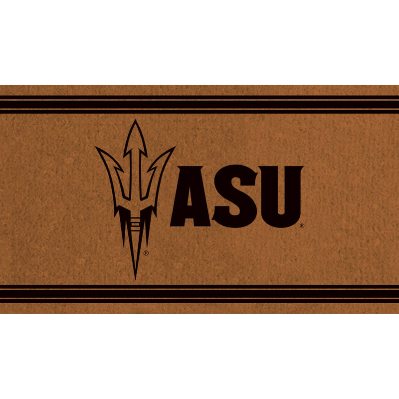 28 in. x 16 in. NCAA Indoor/Outdoor Doormat, Asu