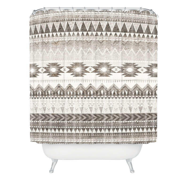 Geometric Shower Curtain