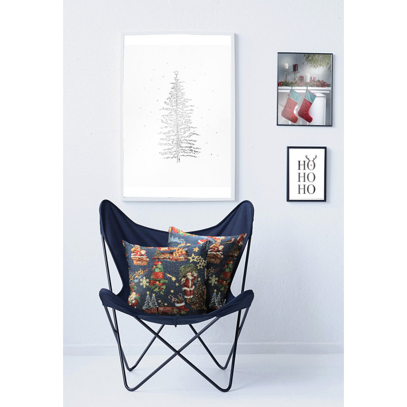 5824 Col. 10, 48cm W x 48cm D, Blue, Polyester