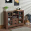 Console, table de vestibule, table de vestibule avec rangement ouvert et tiroir Dubbs-426585039
