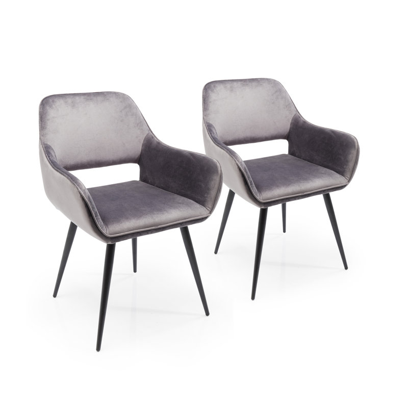 Chair with Armrest San Francisco, Grey