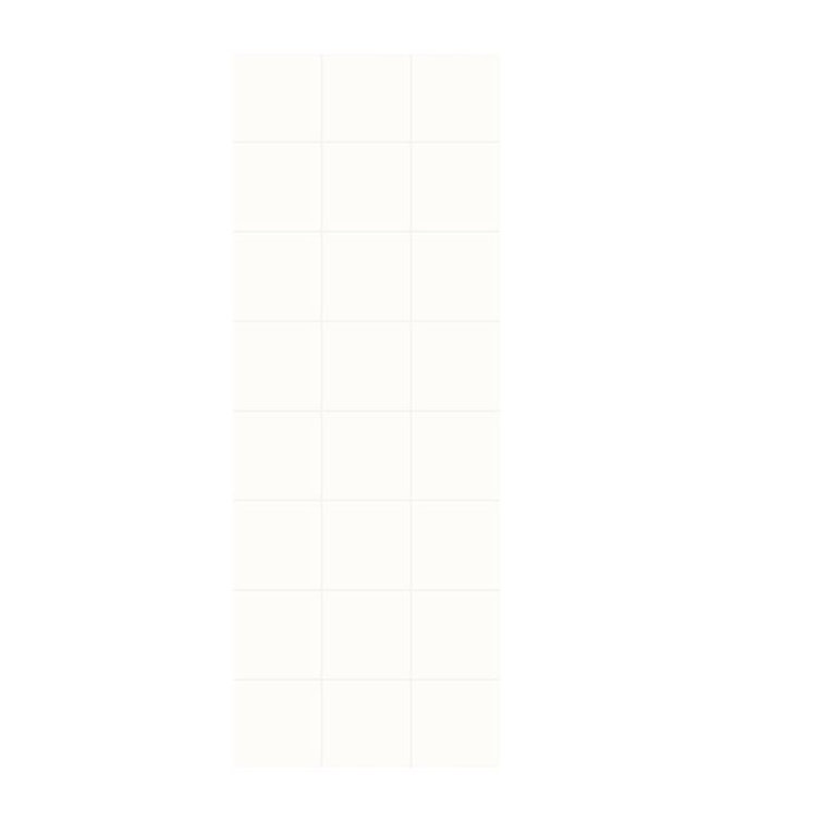 36'' W 0.25'' D 96'' H Glue Up Solid Surface Wall