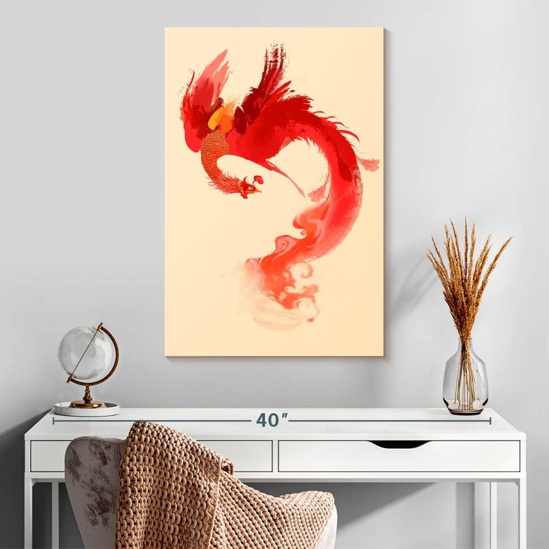 Kelan Phoenix Bird, H 30 po x l 20 po