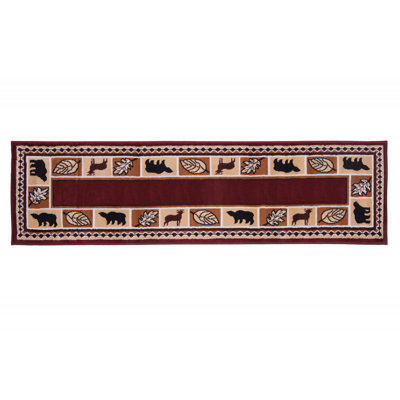 Cantin Geometric Machine Woven Polypropylene Plastic Rug