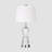 Lampe de table en acrylique Cadeisha
