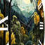 Horloge murale en métal Beena-126006911