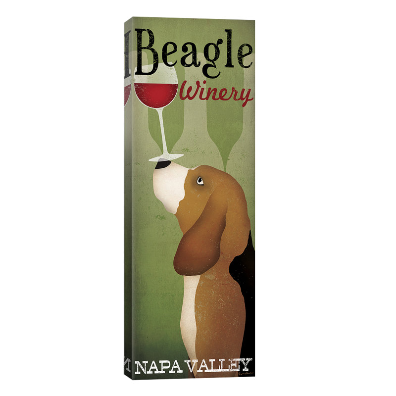 Beagle Winery by Ryan Fowler - Wrapped Canvas Panoramic Print, 30.48 cm H x 91.44 cm W x 1.91 cm D