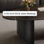 Ensemble de tables basses ovales Home Home avec base en métal-2090697558-2090697554-2090697551