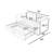 Twin Upholstered Daybed with Twin Trundle and Slats-499252171
