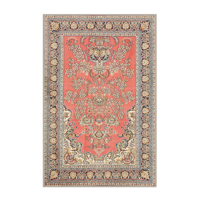 Tapis orange Southwestern