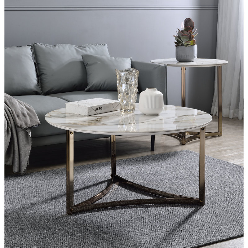 Table basse en pierre frittée Trendsett