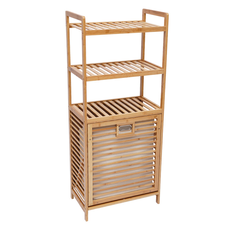 Millwood Pines Bamboo 4-Layer Laundry Hampers & Reviews | Wayfair