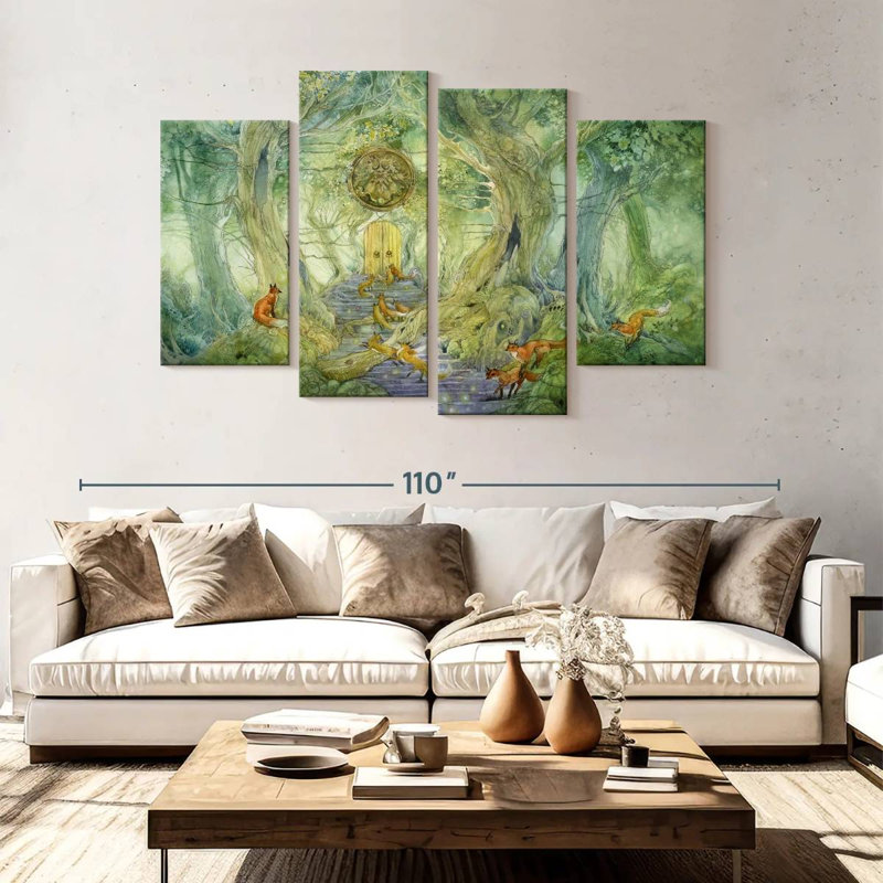 Kelan Green Gate, 54" H x 84" W